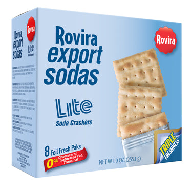 ROVIRA EXPORT SODAS LITE 9 oz