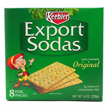 KEEBLER EXPORT SODA ORIGINAL FOIL PACK 8 oz