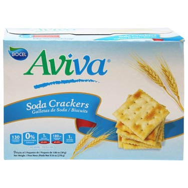 BOCEL AVIVA SODA CRACKERS 9.54 oz