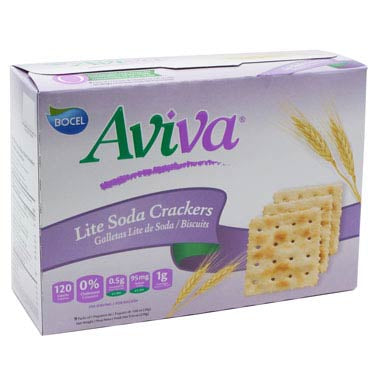 BOCEL AVIVA LITE SODA CRACKERS 9.54 oz