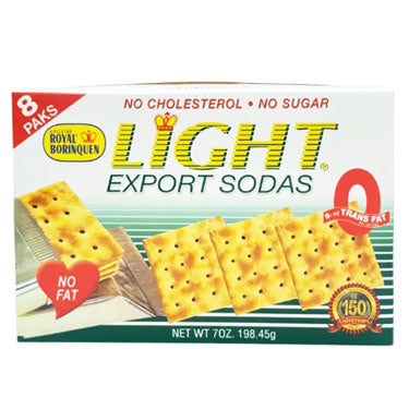 ROYAL BORINQUEN LIGHT EXPORT SODAS 7oz