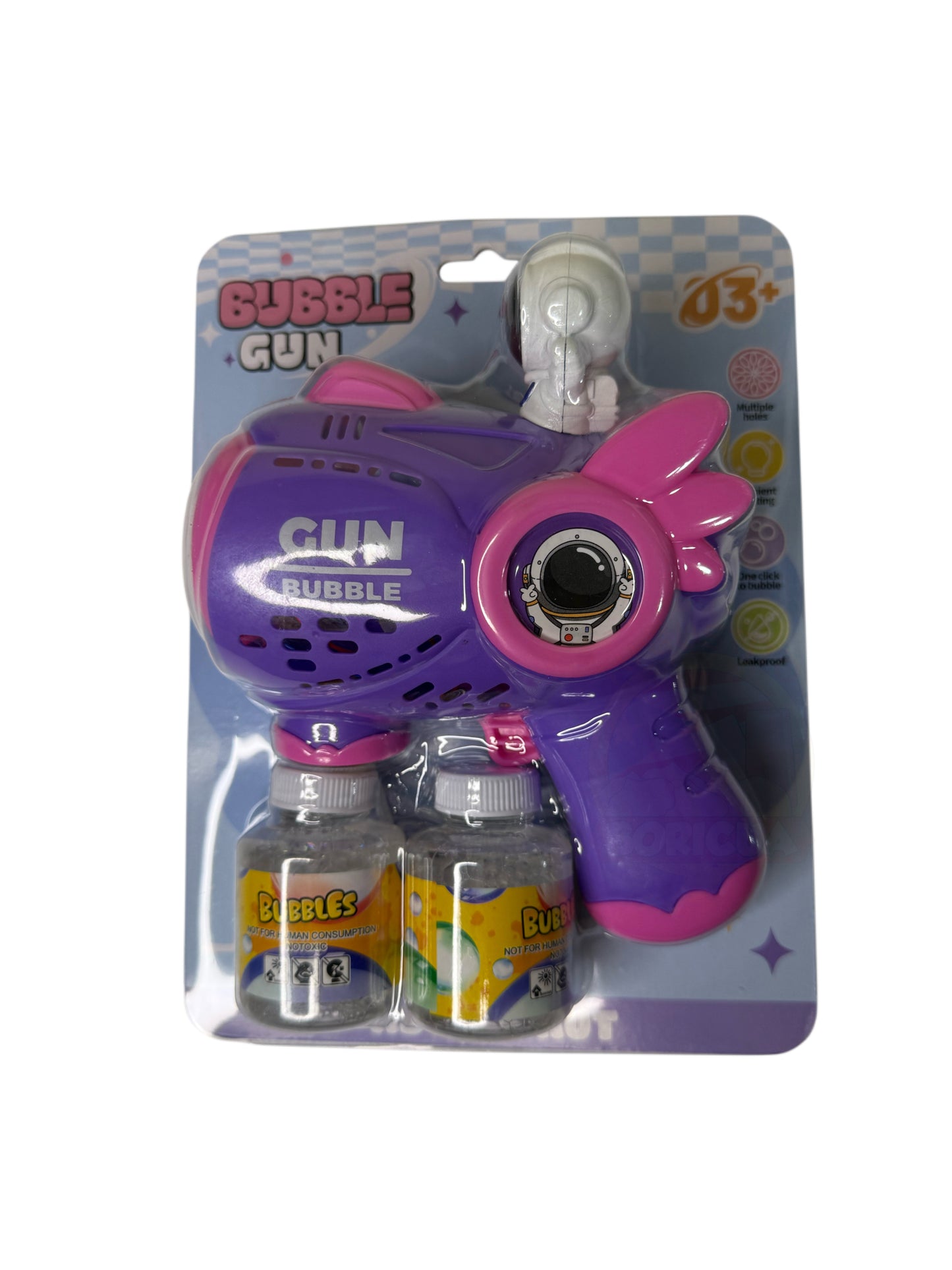 Purple Space Bubble Gun