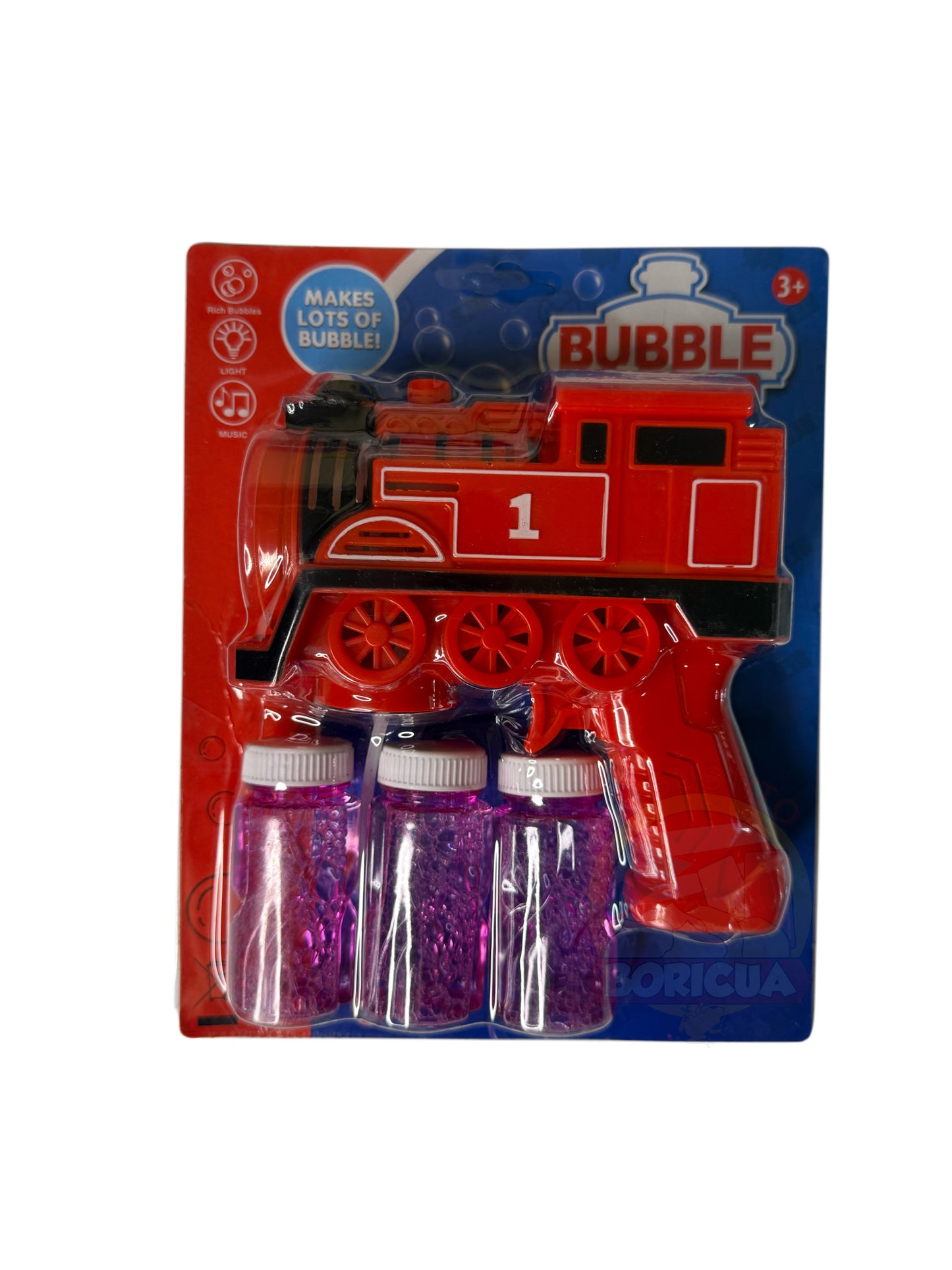 Red Train Bubble Gun
