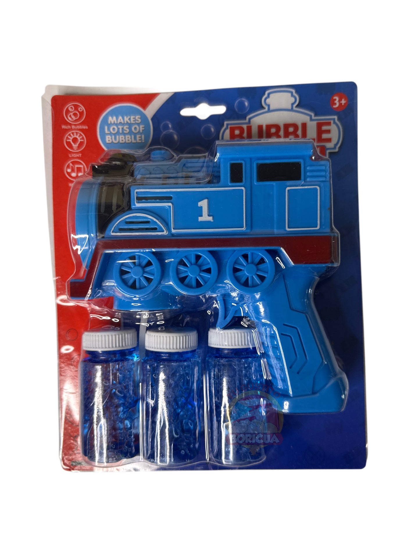Blue Train Bubble Gun
