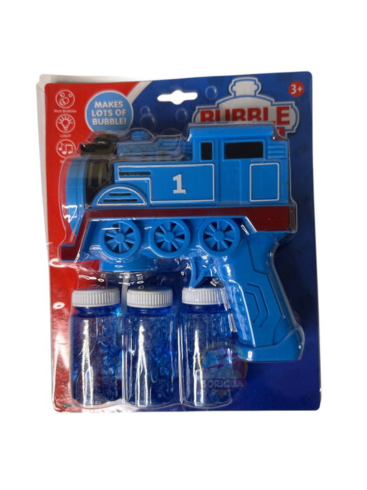 Blue Train Bubble Gun