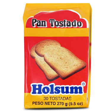 HOLSUM PAN TOSTADO NORMAL 9.6 oz