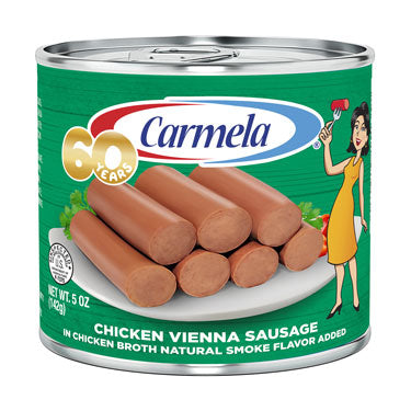 CARMELA SALCHICHAS DE POLLO 5 oz