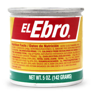 EL EBRO CHORIZOS EN MANTECA 5 oz