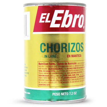 EL EBRO CHORIZOS 7.2 oz