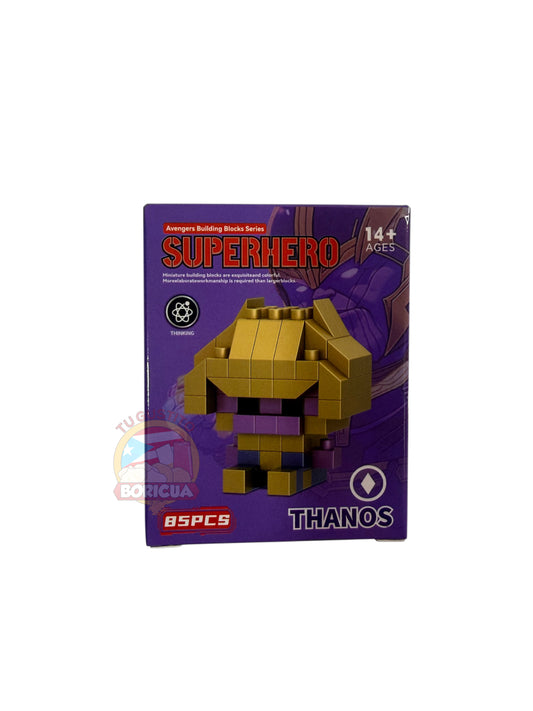 Figura de Mini Bloques Tipo Titán (85 Piezas)