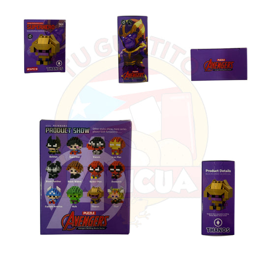 Figura de Mini Bloques Tipo Titán (85 Piezas)