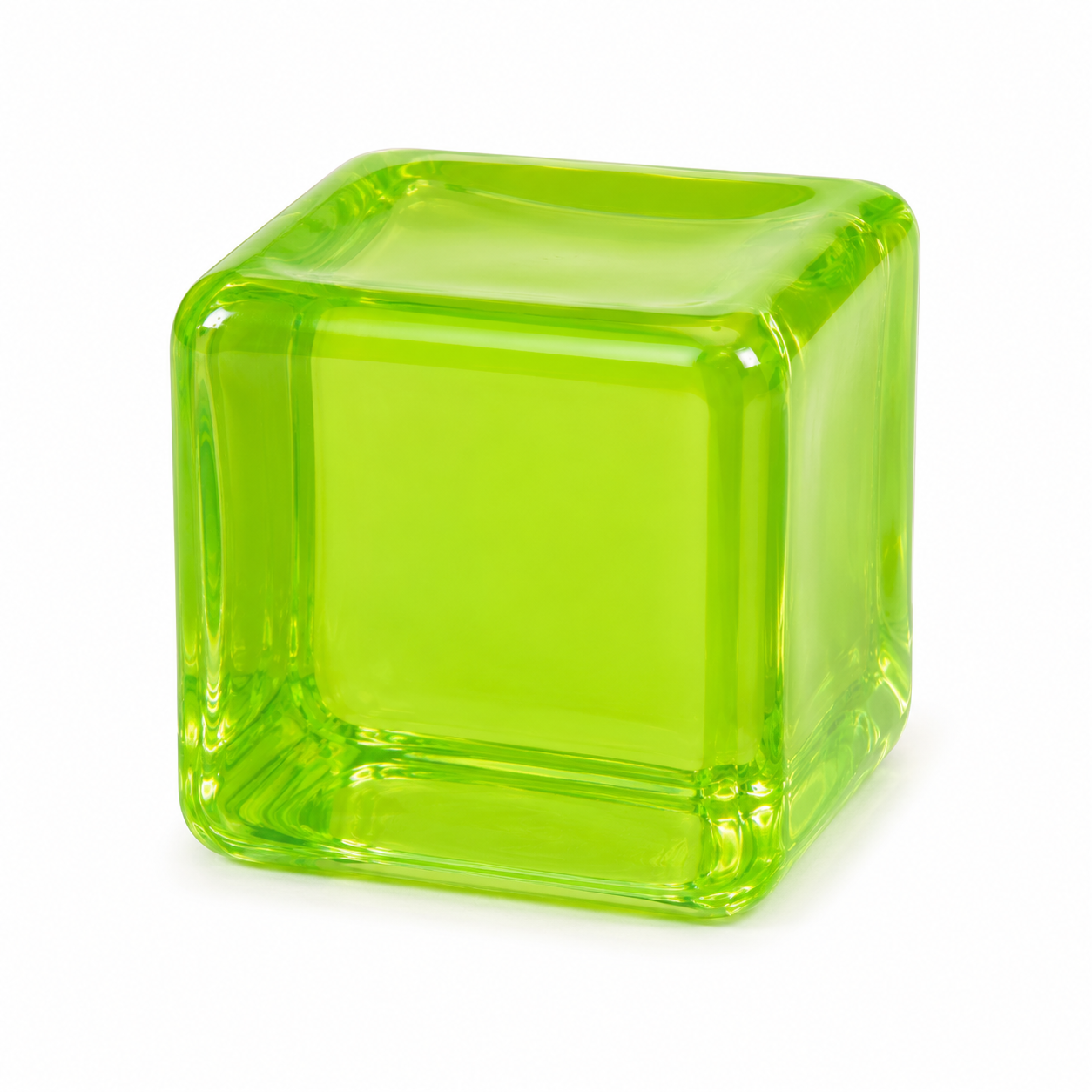 Cubo Sensorial Antiestrés Squishy – Verde Neón