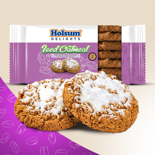 Iced Oatmeal Cookies Holsum 14.1 oz