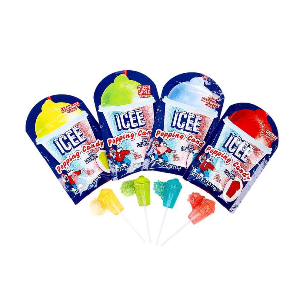 ICEE Popping Candy with Lollipop 0.53oz