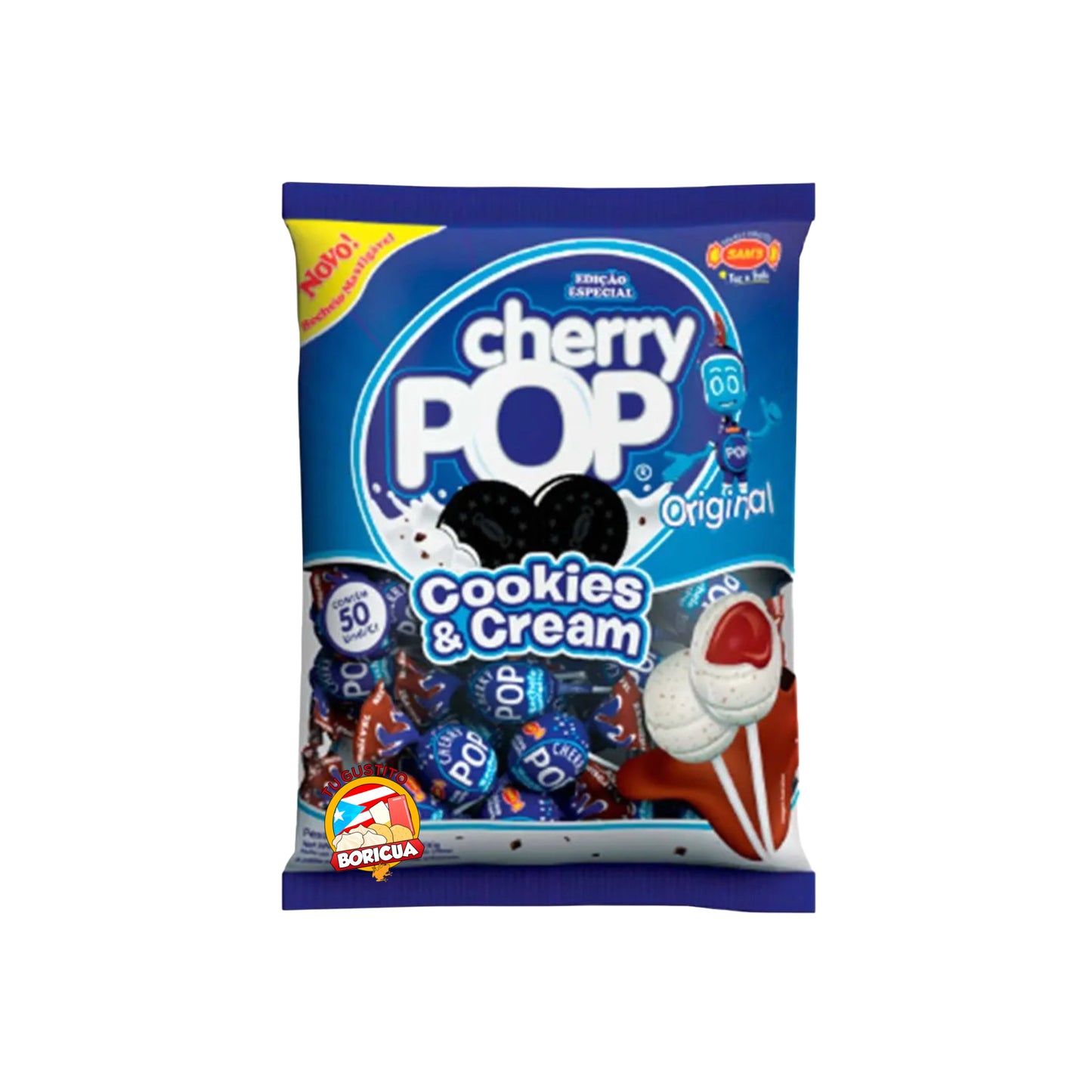 Cherry Pop Cookies & Cream 50 ct