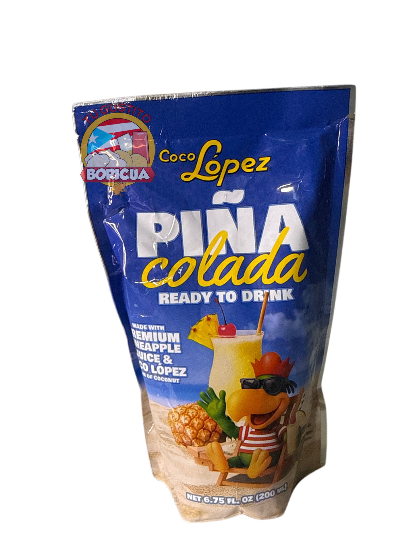 Piña Colada Ready to Drink Coco Lopez 6.75oz 1ct