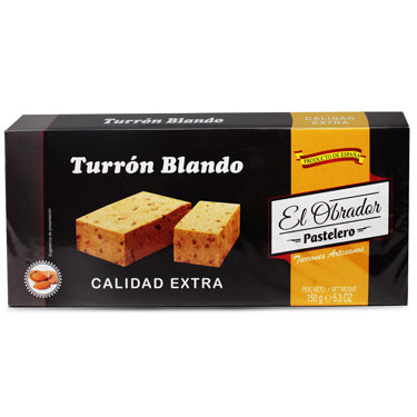 El Obrador Pastelero Turrón Blando 150 grm