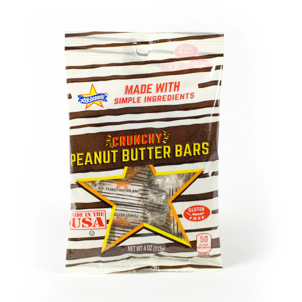 Atkinsons Peanut Butter Bars 4oz