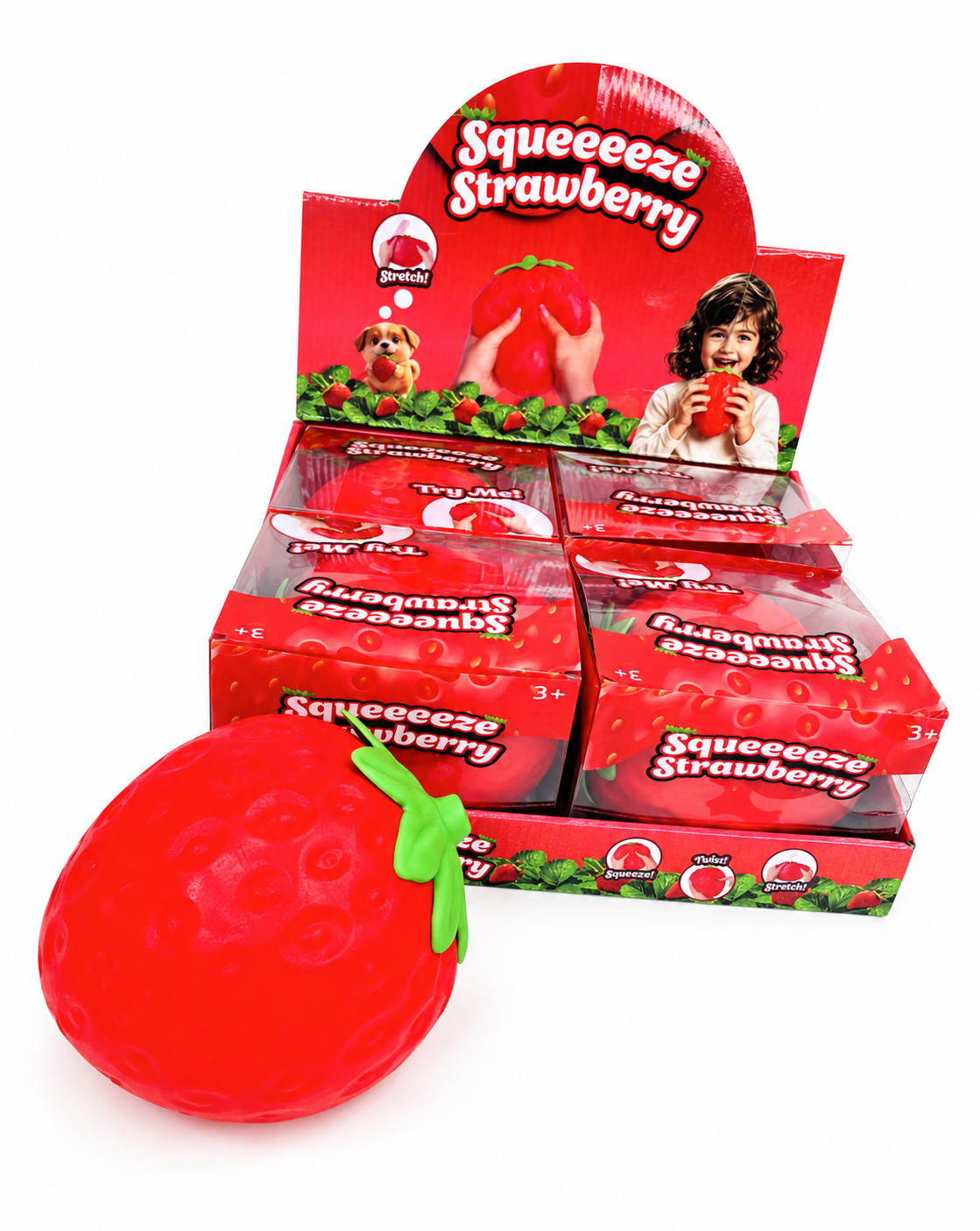 Jumbo Squeezy Strawberry