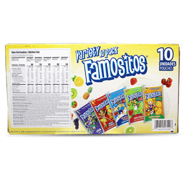 FAMOSITOS VARIETY 10PK 6.75 oz