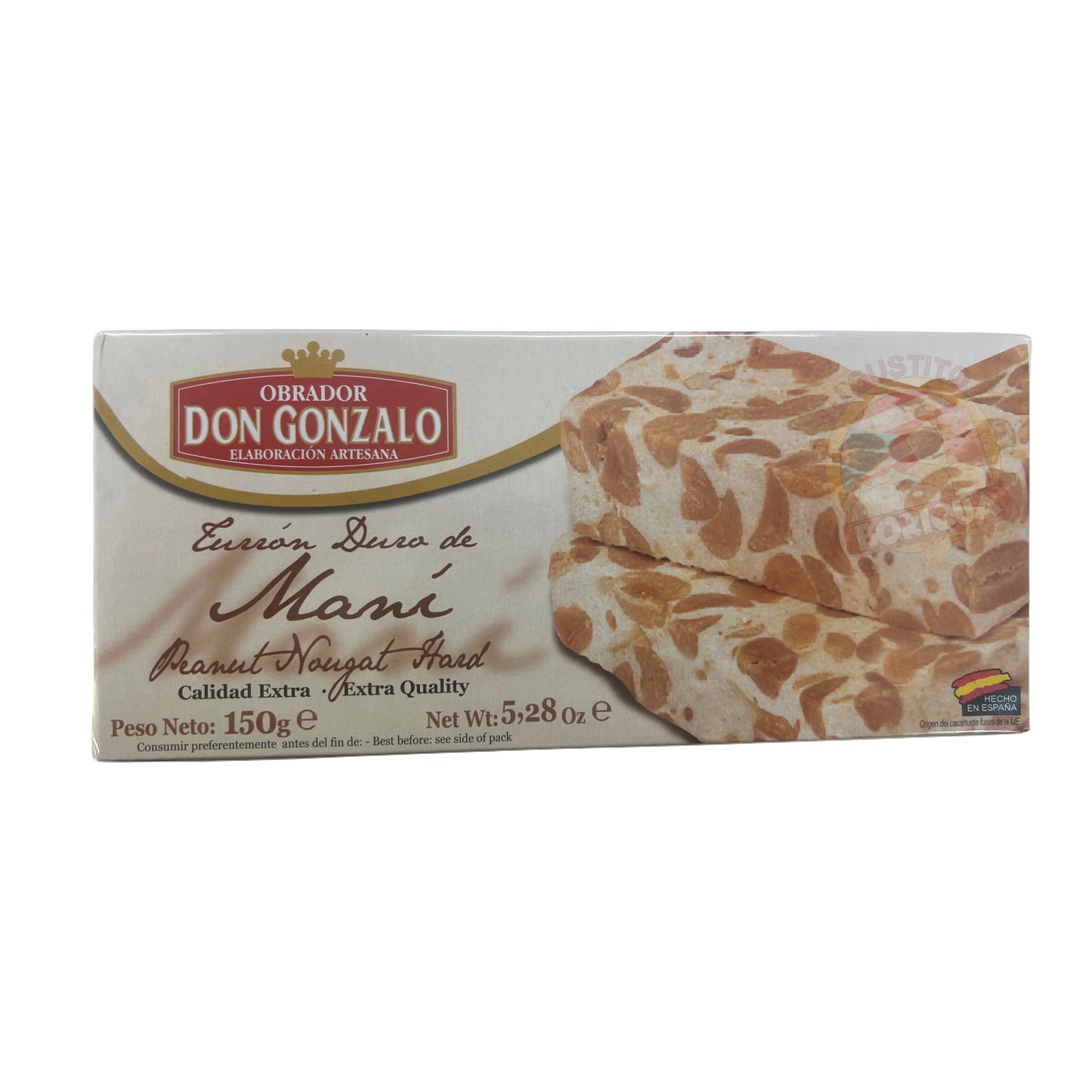 Turrón Duro de Maní Don Gonzalo 5.28oz