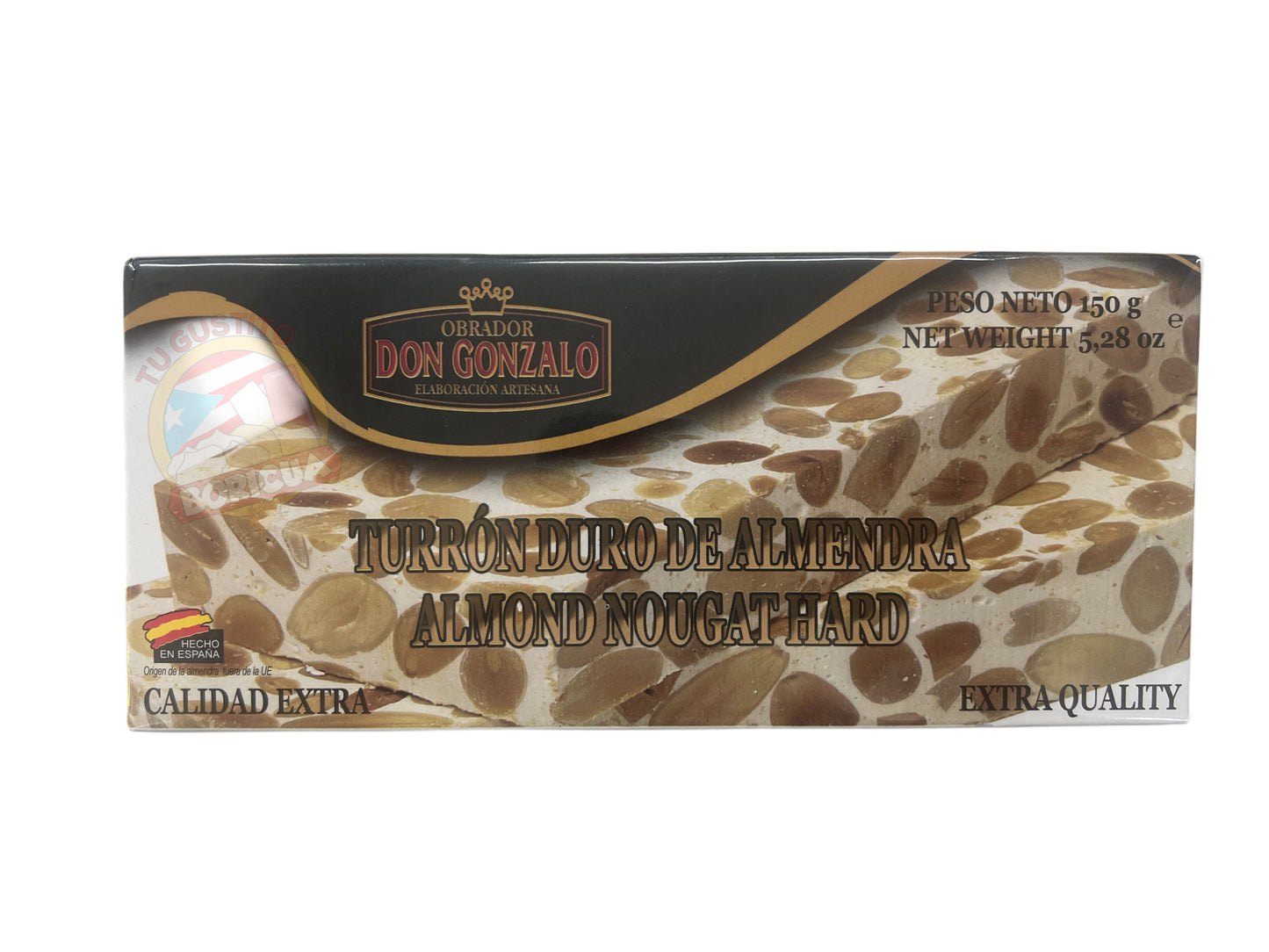 Turrón Duro de Almendra Don Gonzalo 5.28oz