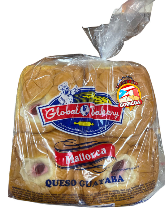 GLOBAL BAKERY MALLORCA QUESO GUAYABA 15 OZ