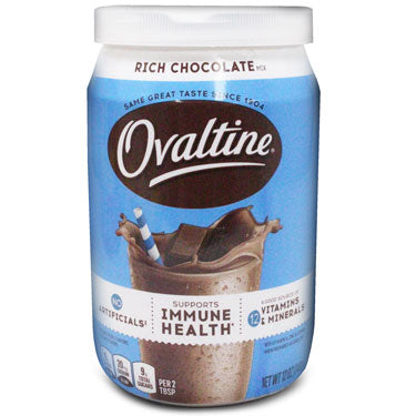 OVALTINE RICH CHOCOLATE MIX 12 oz