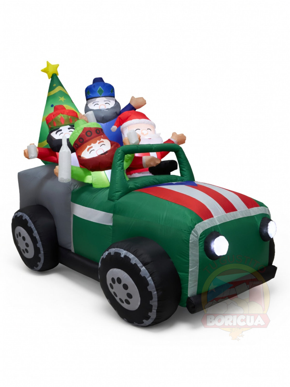 Reyes en Jeep 7ft