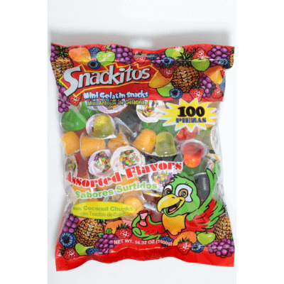 Snackitos Mini Gelatinas 100ct 52.91oz