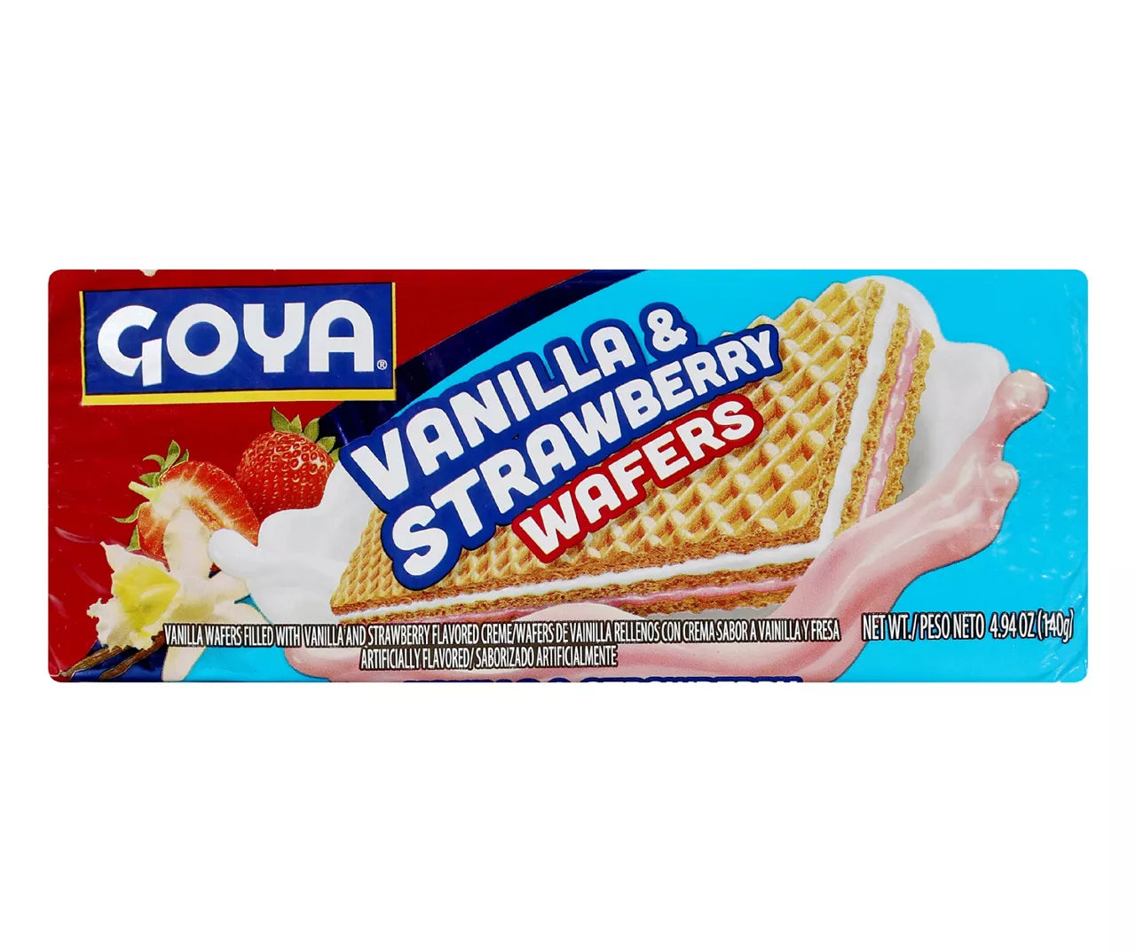 Goya Strawberry Vainilla Wafers 4.94 oz