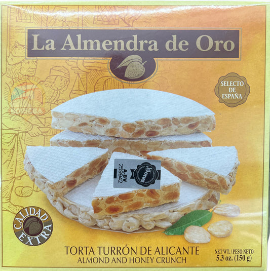 Torta Turrón de Alicante La Almendra de Oro 5.3oz