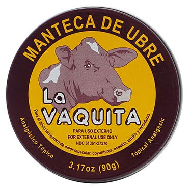 LA VAQUITA MANTECA DE UBRE 3.17 oz.