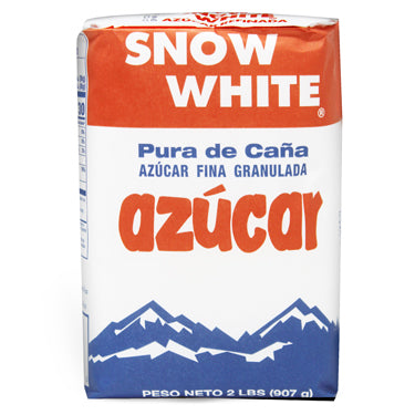 SNOW WHITE AZUCAR REFINADA 2 Lb