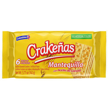 COLOMBINA CRAKENAS MANTEQUILLA 5.71 oz