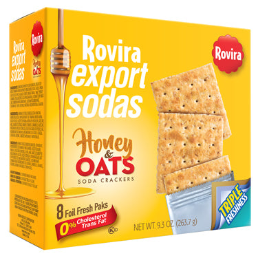 ROVIRA HONEY & OATS 8PK 9.3 oz