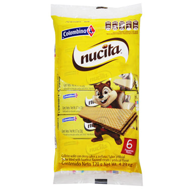 NUCITA WAFER 6CT 4.23 oz