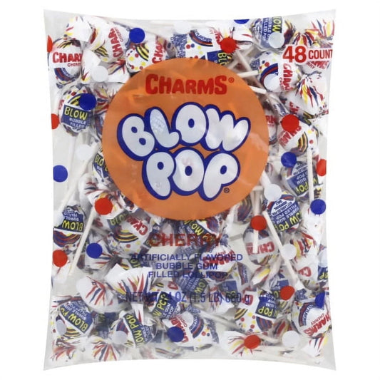 Blow Pop Cherry 48 ct 🍒