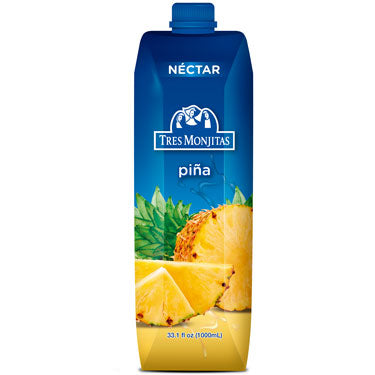 Tres Monjitas Néctar de Piña 33.1 OZ
