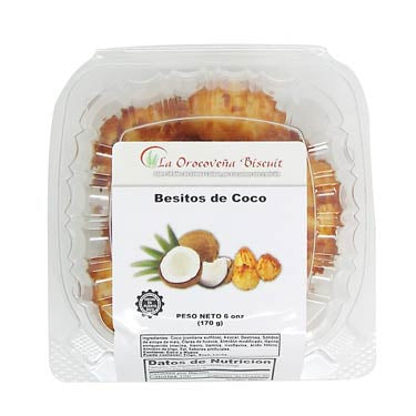 BESITOS DE COCO La Orocoveña 6 oz