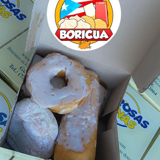 2 Cajas Sabrosas Donas de Guánica( 10 piezas)