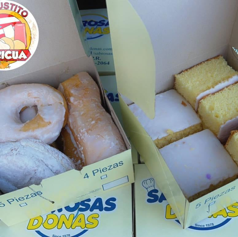 2 Cajas Sabrosas Donas de Guánica( 10 piezas)