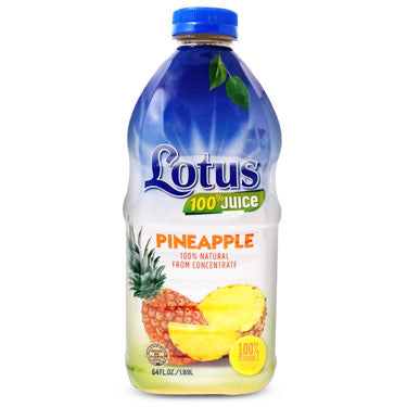 LOTUS JUGO DE PINA 100% 64 oz