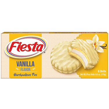 FIESTA PIES VANILLA 6 CT