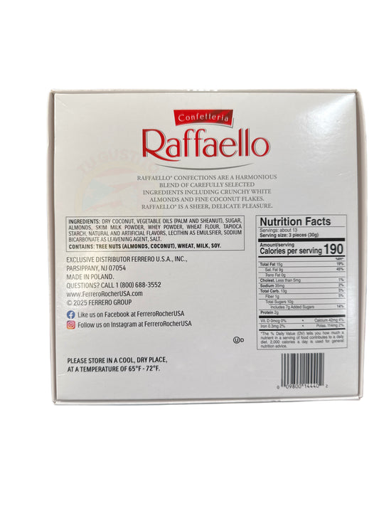 Ferrero Raffaello 40 piezas 400g