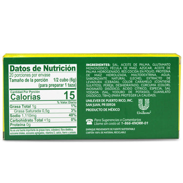 KNORR CUBITOS DE RES 10 ct