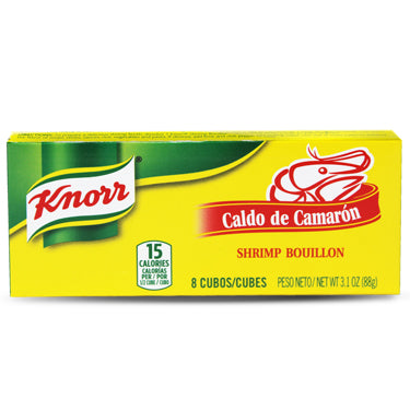 KNORR CALDO DE CAMARON EN POLVO 8 ct