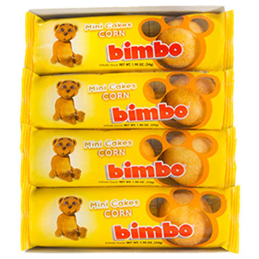 BIMBO MINI CAKE CORN 7.6 OZ