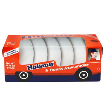 HOLSUM DONUTS Azucaradas Guagua 5-PK