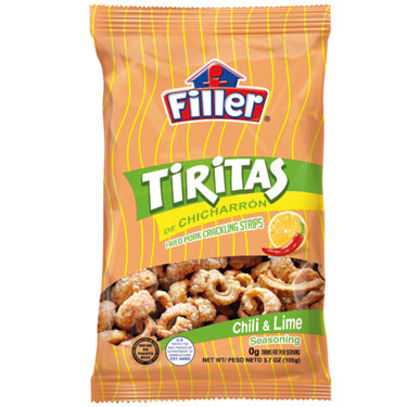 FILLER CHICHARRON TIRITAS CHILI & LIME 3.7 oz